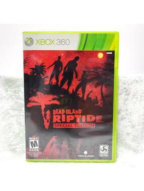 Dead Island Riptide *Special Edition* Microsoft Xbox 360 Zombie Game CIB Tested